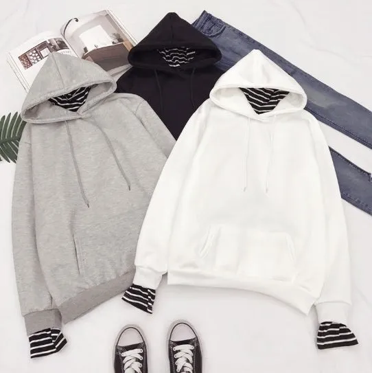 2018 New BTS Hoodie Bangtan Boys Hoodies Sweatshirt Tops Pullovers Kpop Fans Clothes Oversized Solid Cotton Harajuku Kawaii Tops