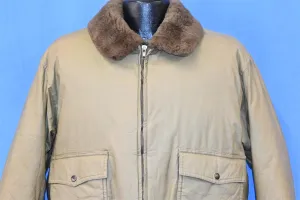 90s Ralph Lauren G1 Flight Bomber Down Jacket Medium