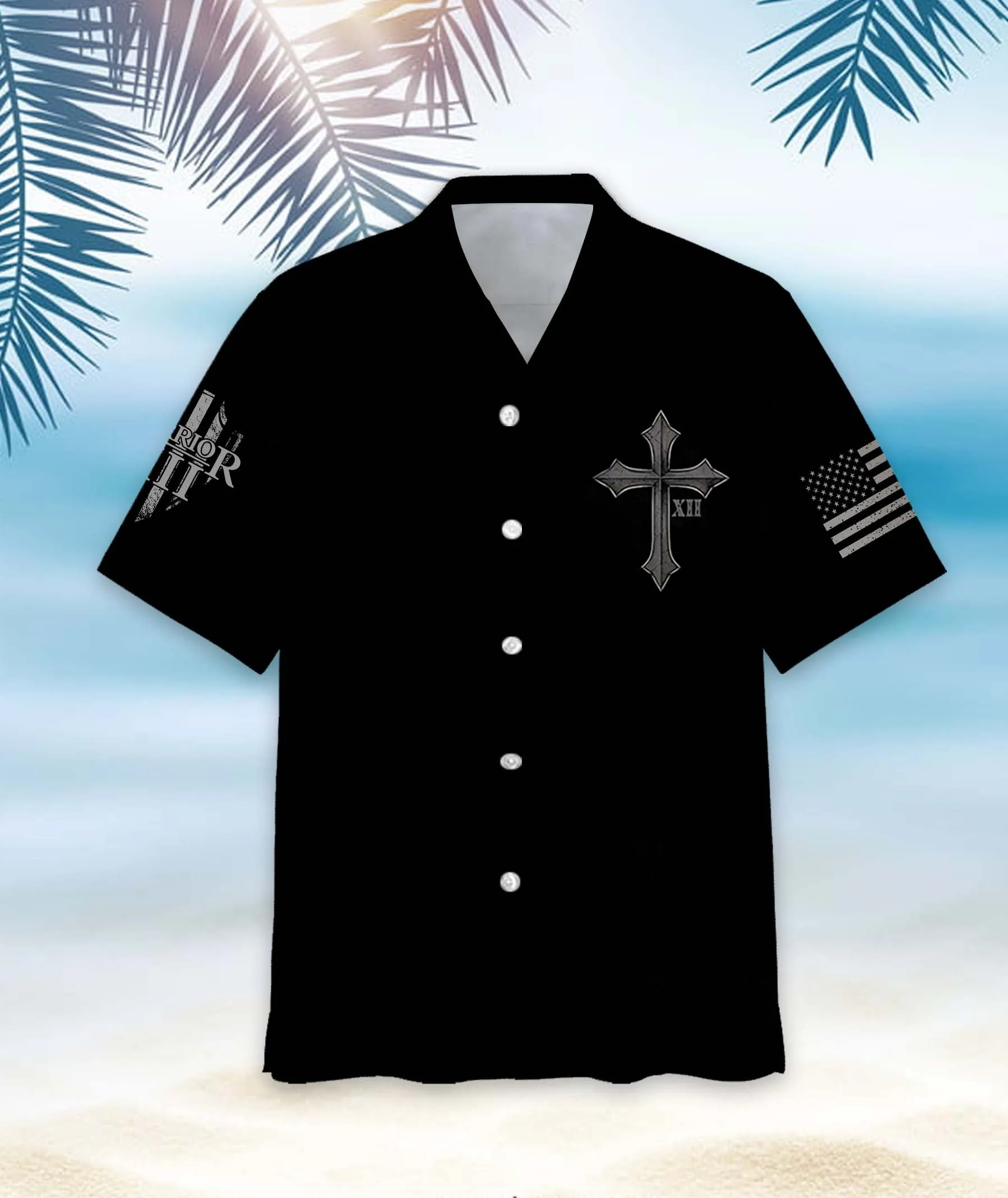 American Patriot Shirt Black Italian By Blood Sunny Hawaii Shirt TTM Patriot Gift Idea Hawaiian Shirt