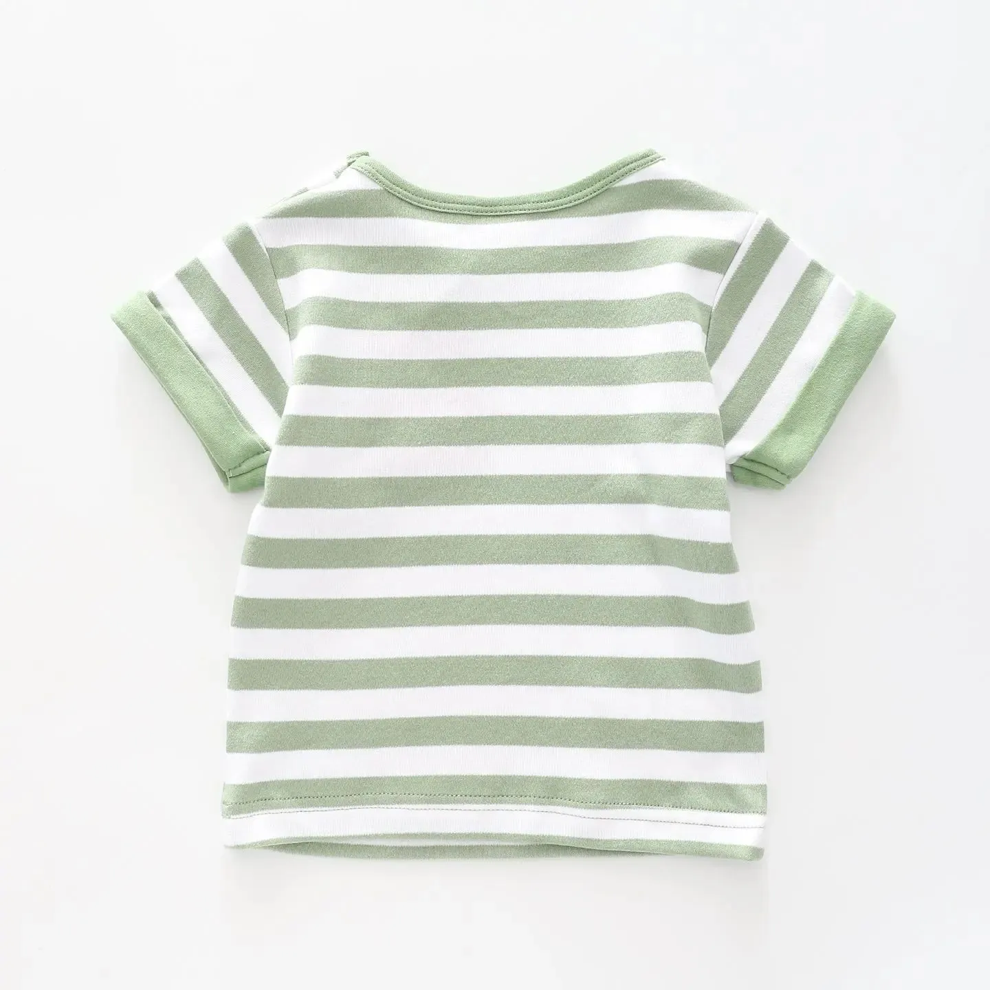 Baby Boys Green Dino Tee