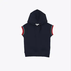 BOPOP Striped Boys Hooded Tee