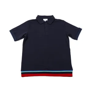 BOPOP Striped Boys Polo