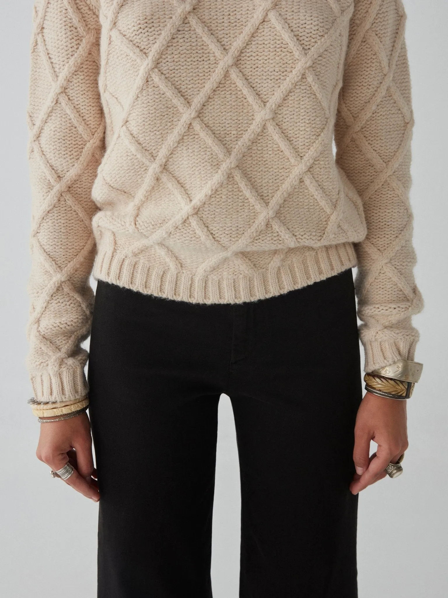 Bruce Sweater - Diamond Ivory