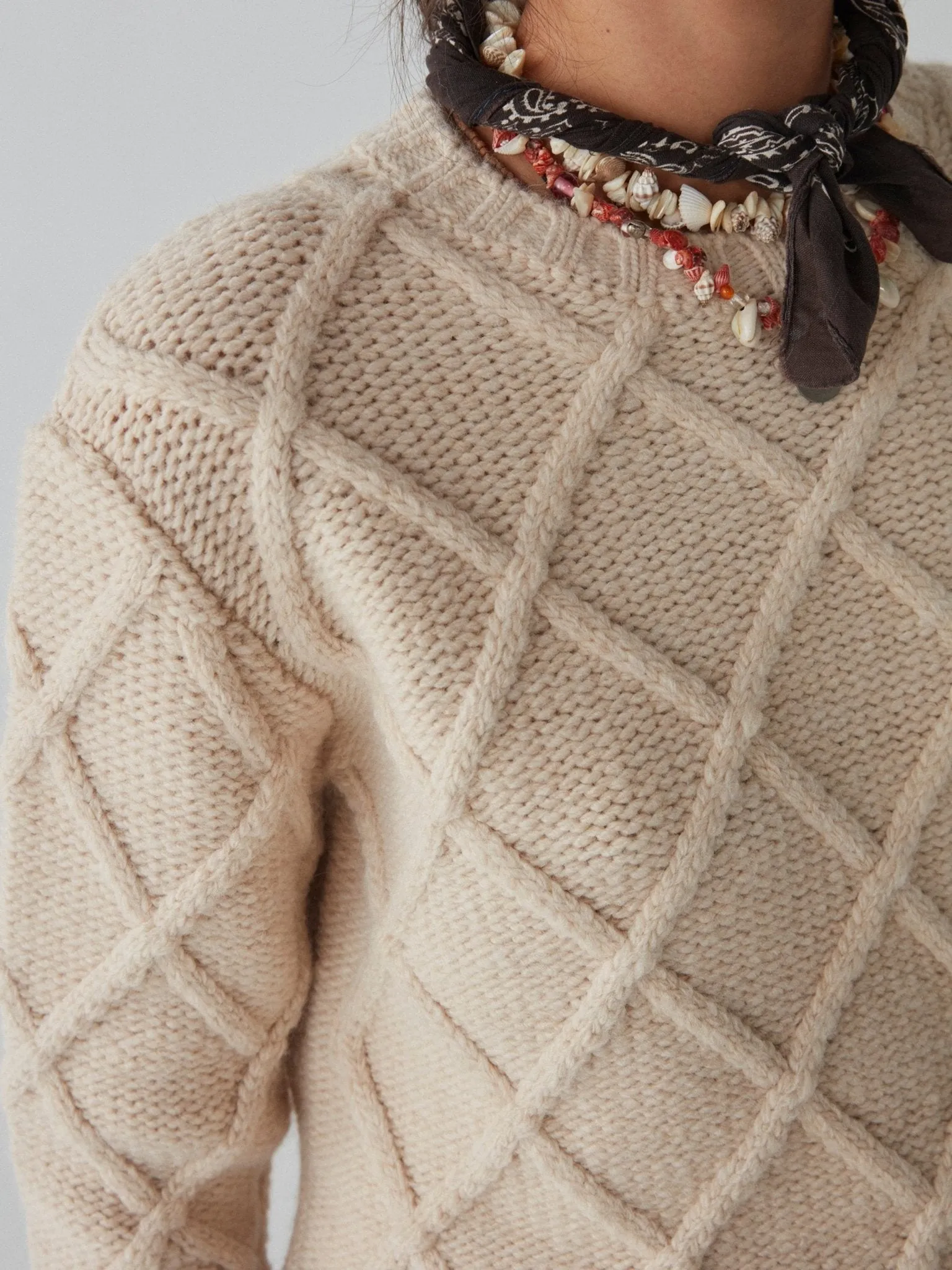 Bruce Sweater - Diamond Ivory
