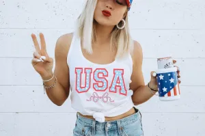 Coquette USA  4th of July Patriotic Shirt, USA Bow Coquette Patriotic Sweatshirt