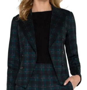 Cropped Open Front Blazer - HQ