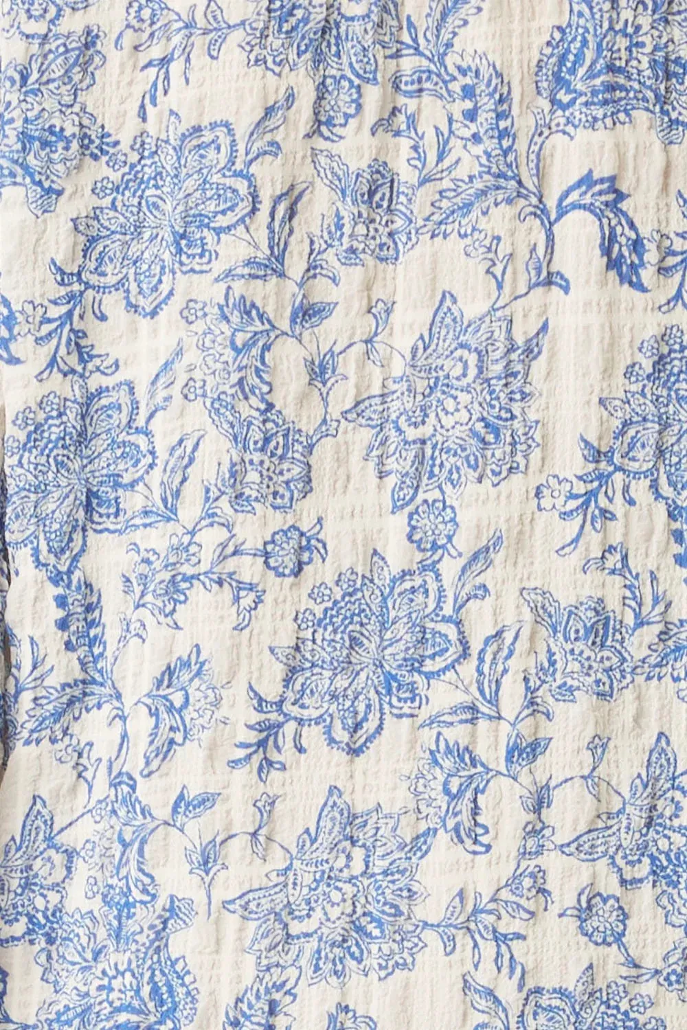 EIGHT DRESS - BLUE CRUSH TOILE