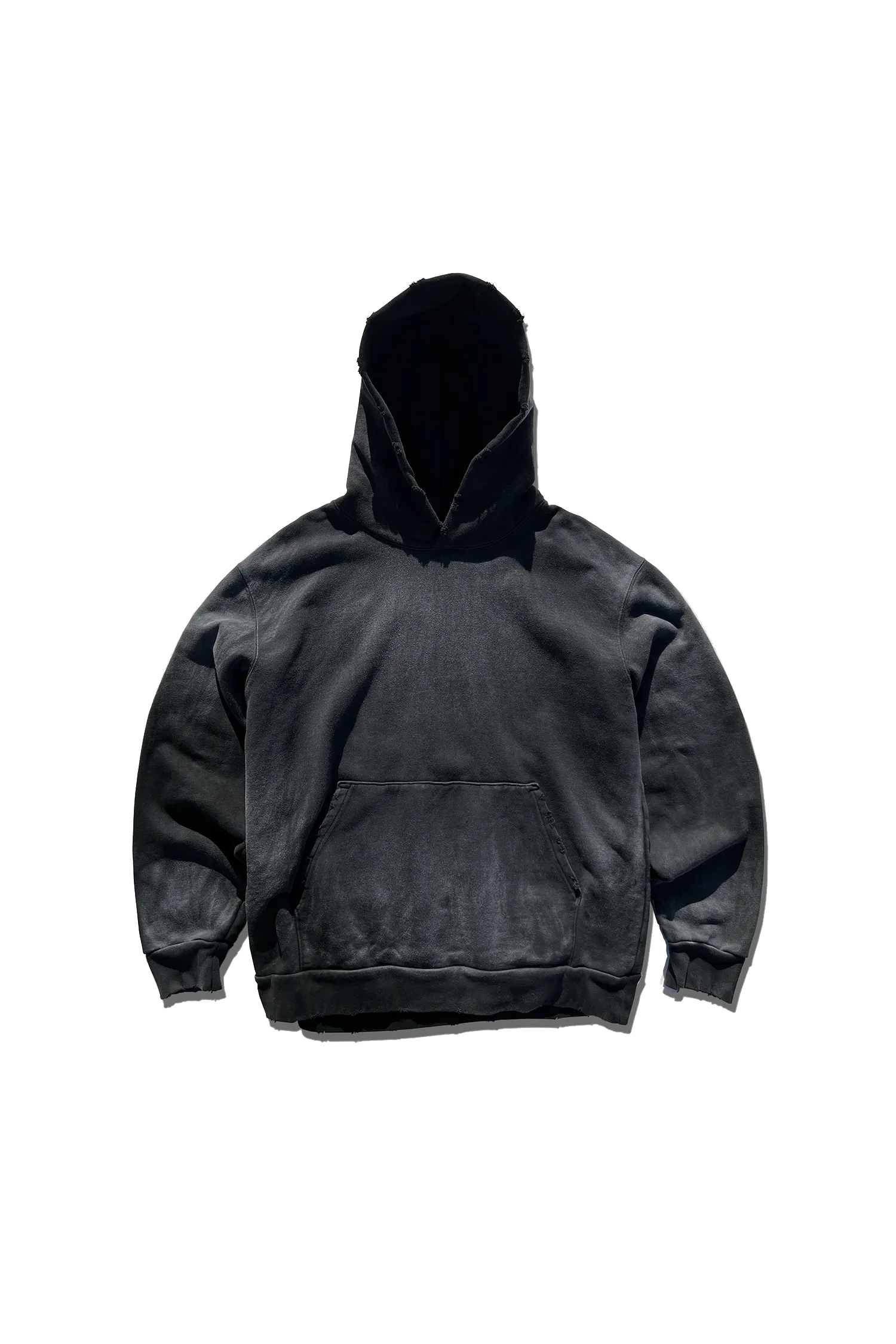 Exclusive Distressed N' Sun Faded Recess Hoodie - Meteorite