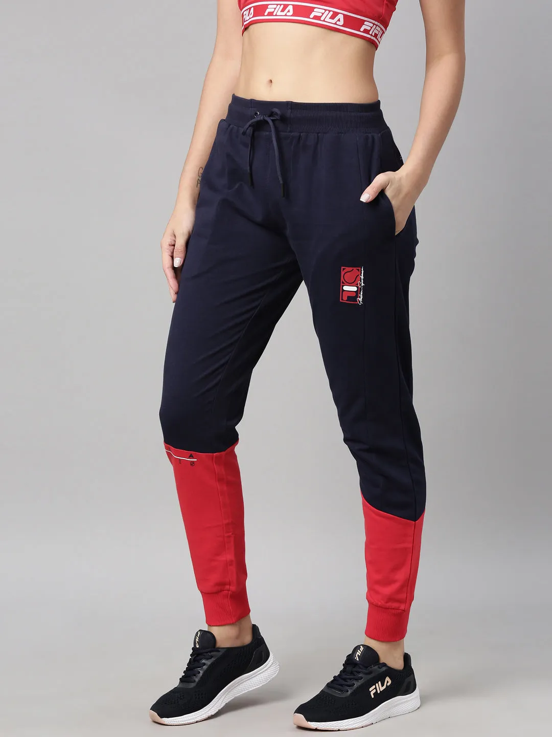 Fila Peacoat Leban Women's Cuffed Jogger