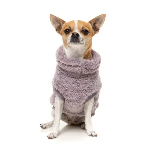 FuzzYard Dog Apparel Turtle Teddy 25 Sweater Lavender Size 4
