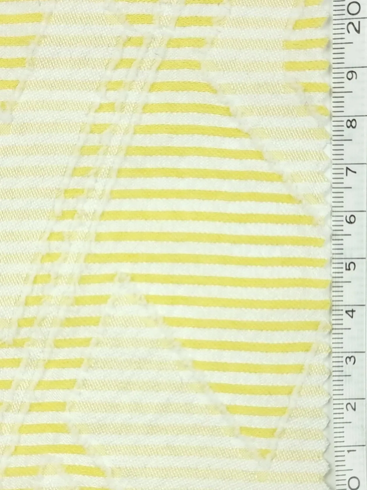 Geometric Stripe Polyester Rayon Woven Fabric - FAB1483