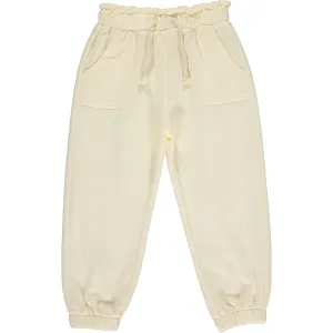 Girls Blair Jogger in Ivory