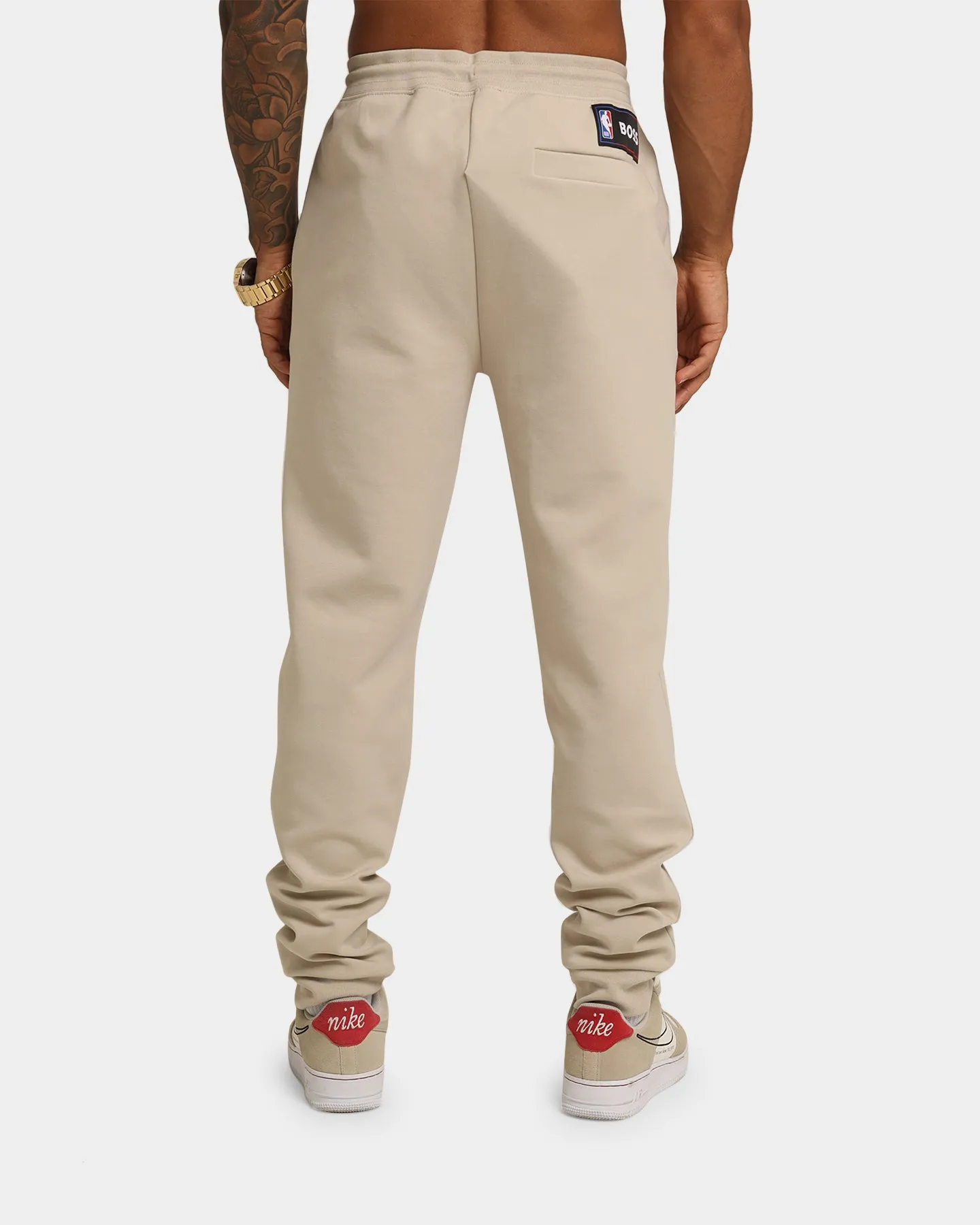 Hugo Boss X NBA Chicago Bulls Basic Joggers Light Beige