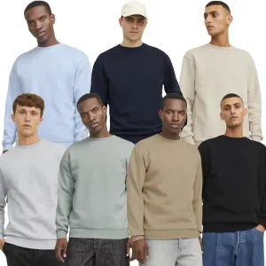 Jack & Jones Mens Bradley Sweat Crew Sweatshirt