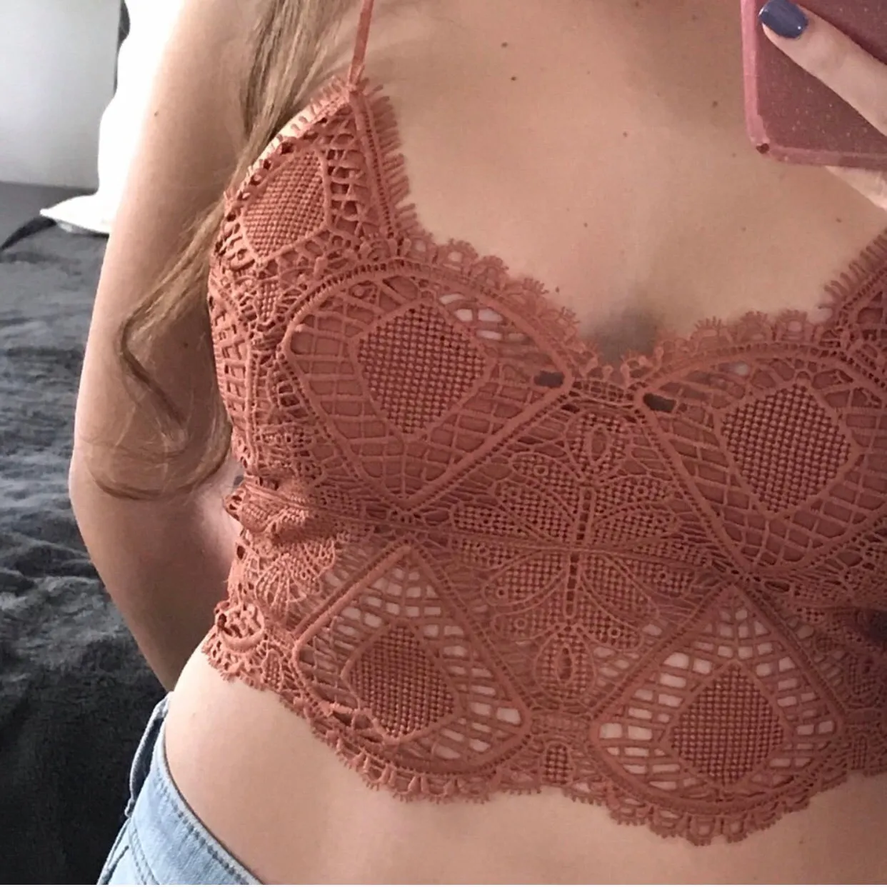 Lace Bralette White