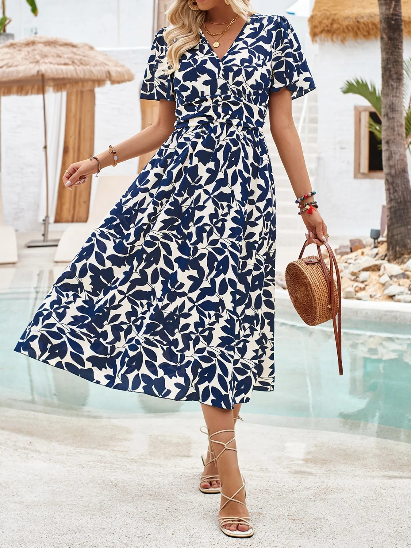 Lance Fashionable Split Dress