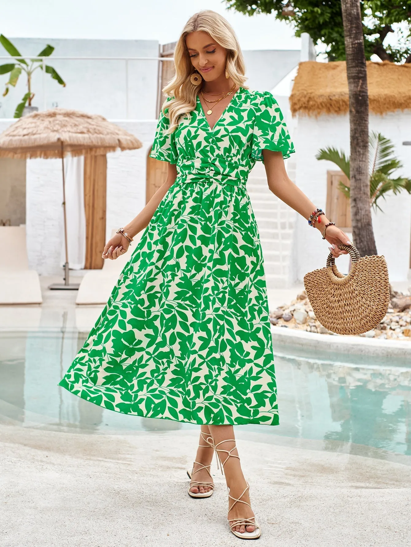 Lance Fashionable Split Dress