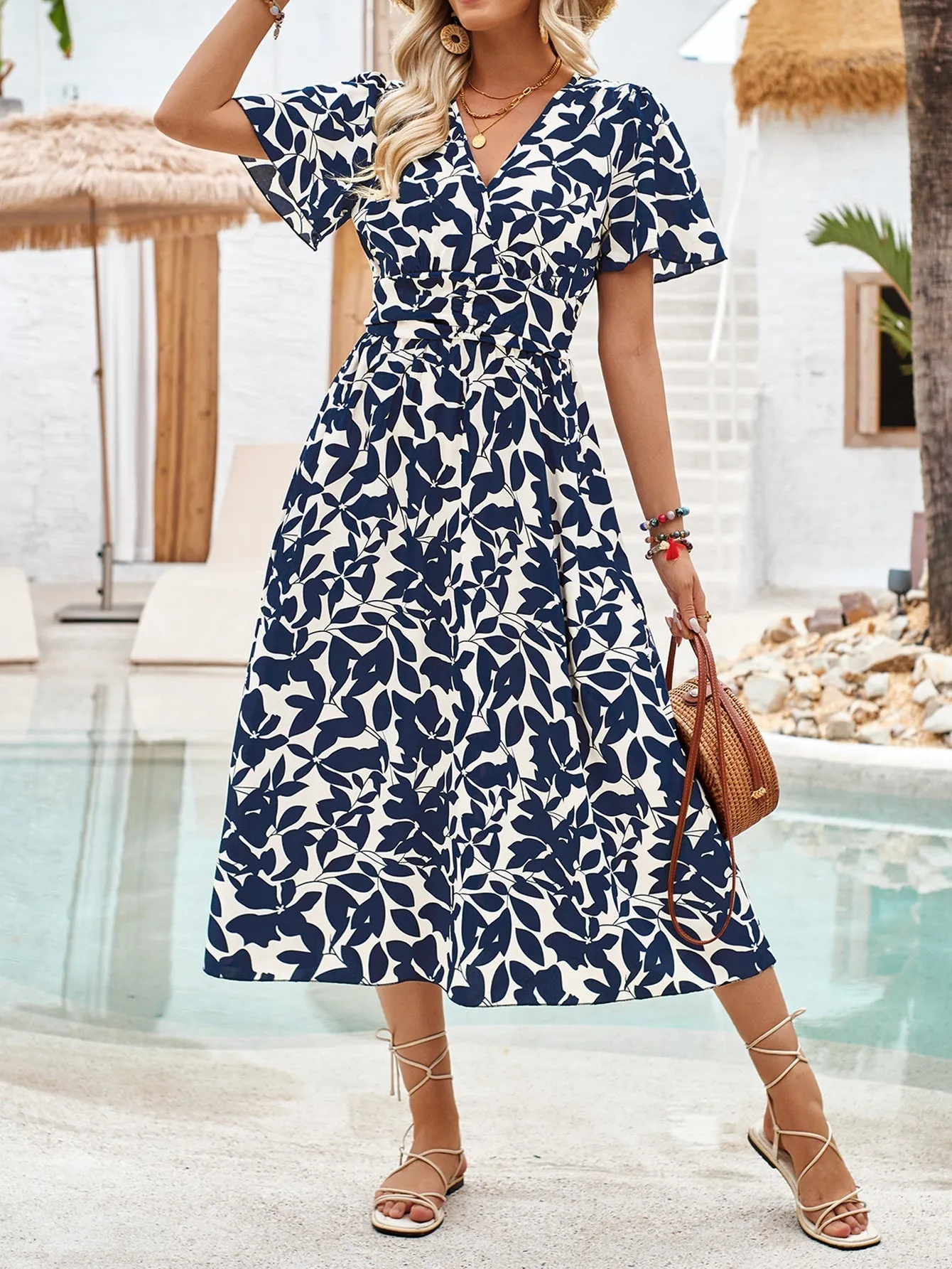 Lance Fashionable Split Dress