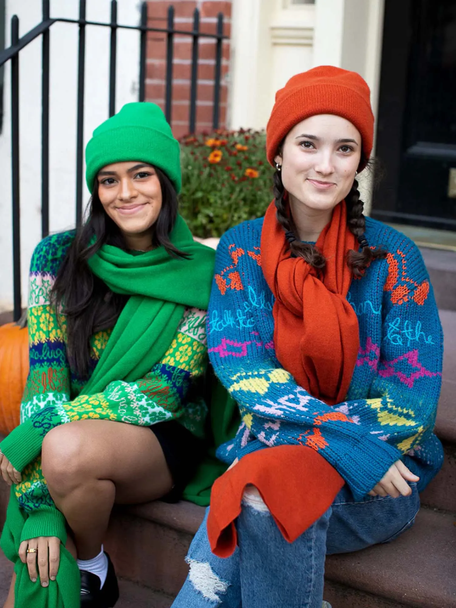 Lingua Franca Cashmere Beanie