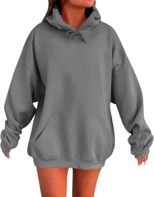 LISTHA Winter Sweatshirts for Women Oversized Hoodies Trendy Y2k Sweatshirts Long Sleeve Sweaters Pullover Teen Girl Clothes
