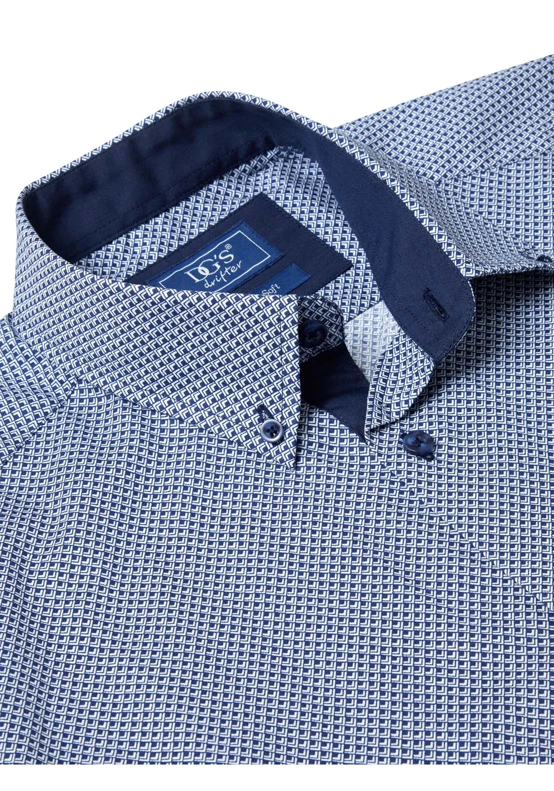 Long Sleeve Print Shirt - Wine