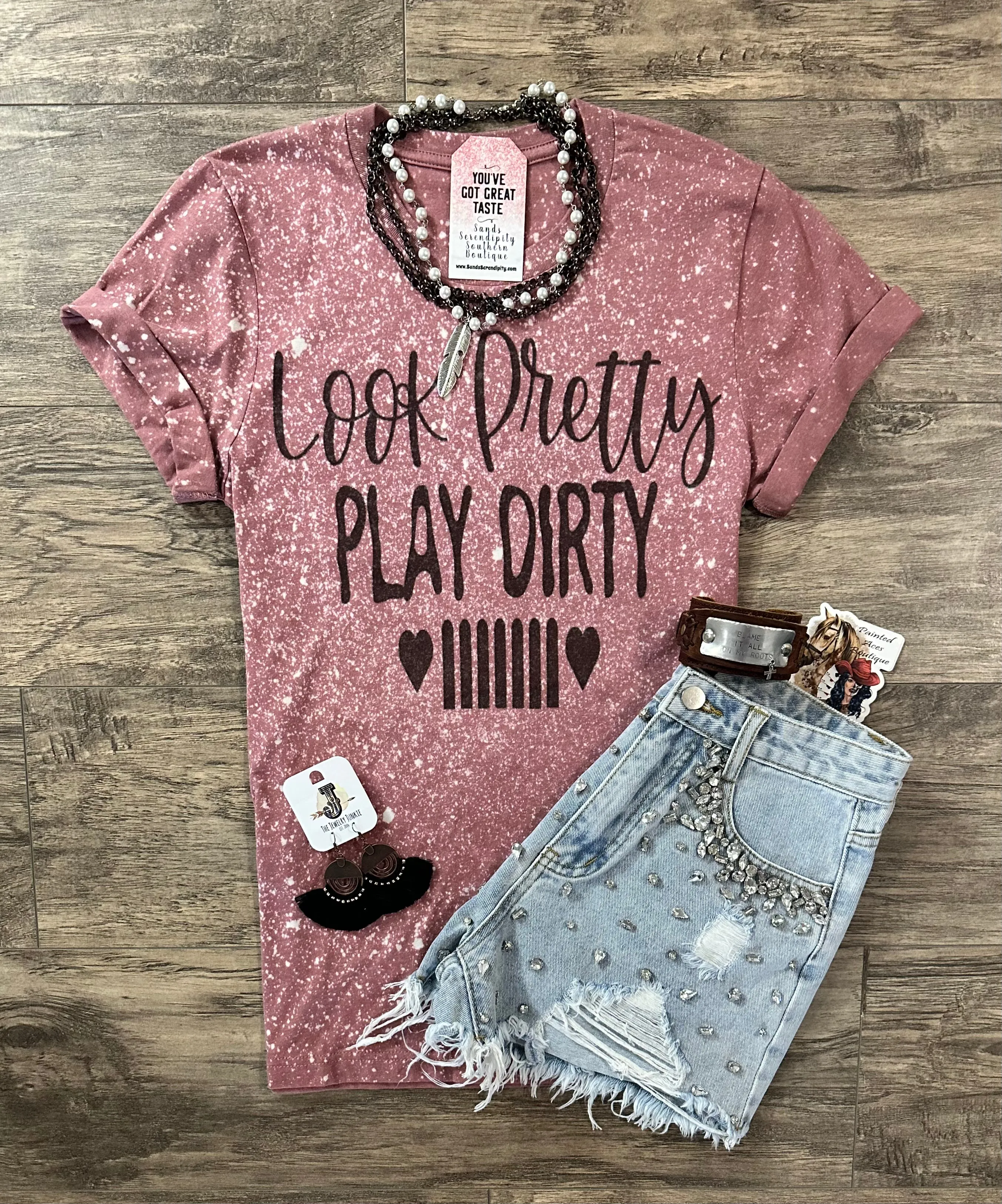 Look Pretty Play Dirty Front & Back 💋