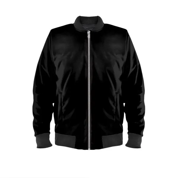 Luxury Reversible Silk/Cotton Men's Bomber Jacket feat. BAYC #2783 (outer front) & MAYC #5005 (inner rear)  handmade in UK