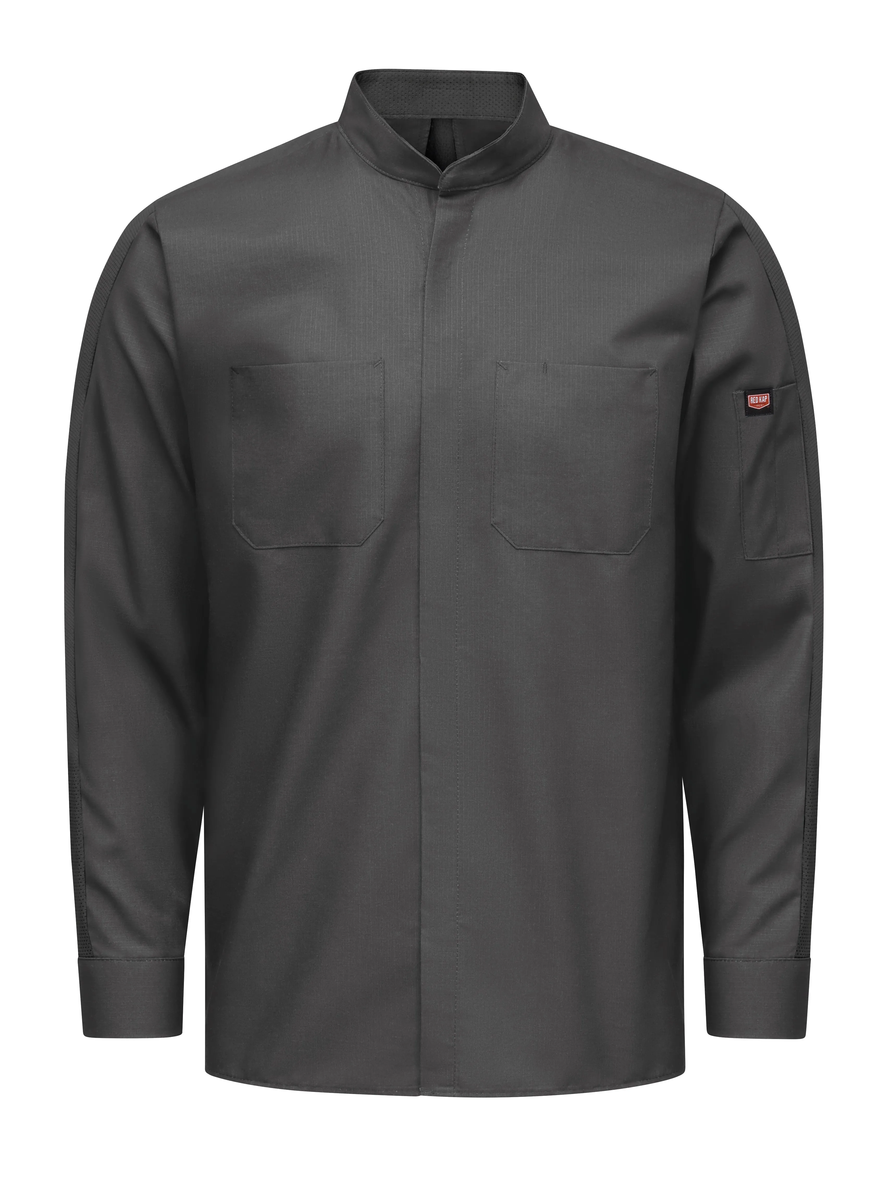 Men's Long Sleeve Pro  Work Shirt with OilBlok and Mimix SX36 - Charcoal