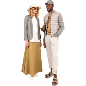 Men's Zip Front Cardigan, Grey