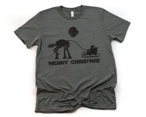 Merry Christmas T Shirt - Darth Vader Christmas T Shirt - Disney Star Wars Holiday T-shirt - Star Wars Fan Gift - Star Wars  Holiday Shirt