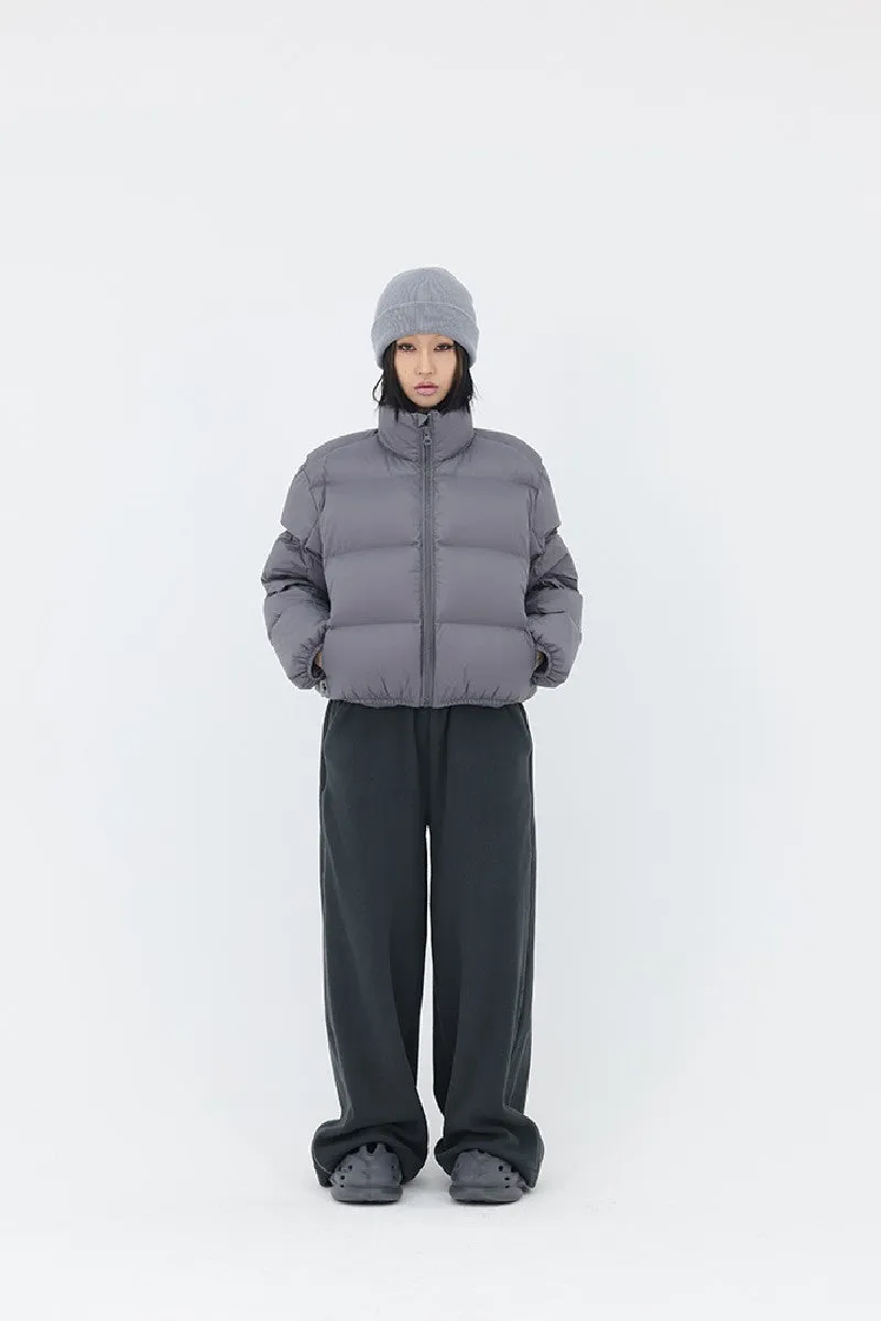 Modern Cropped Down Jacket