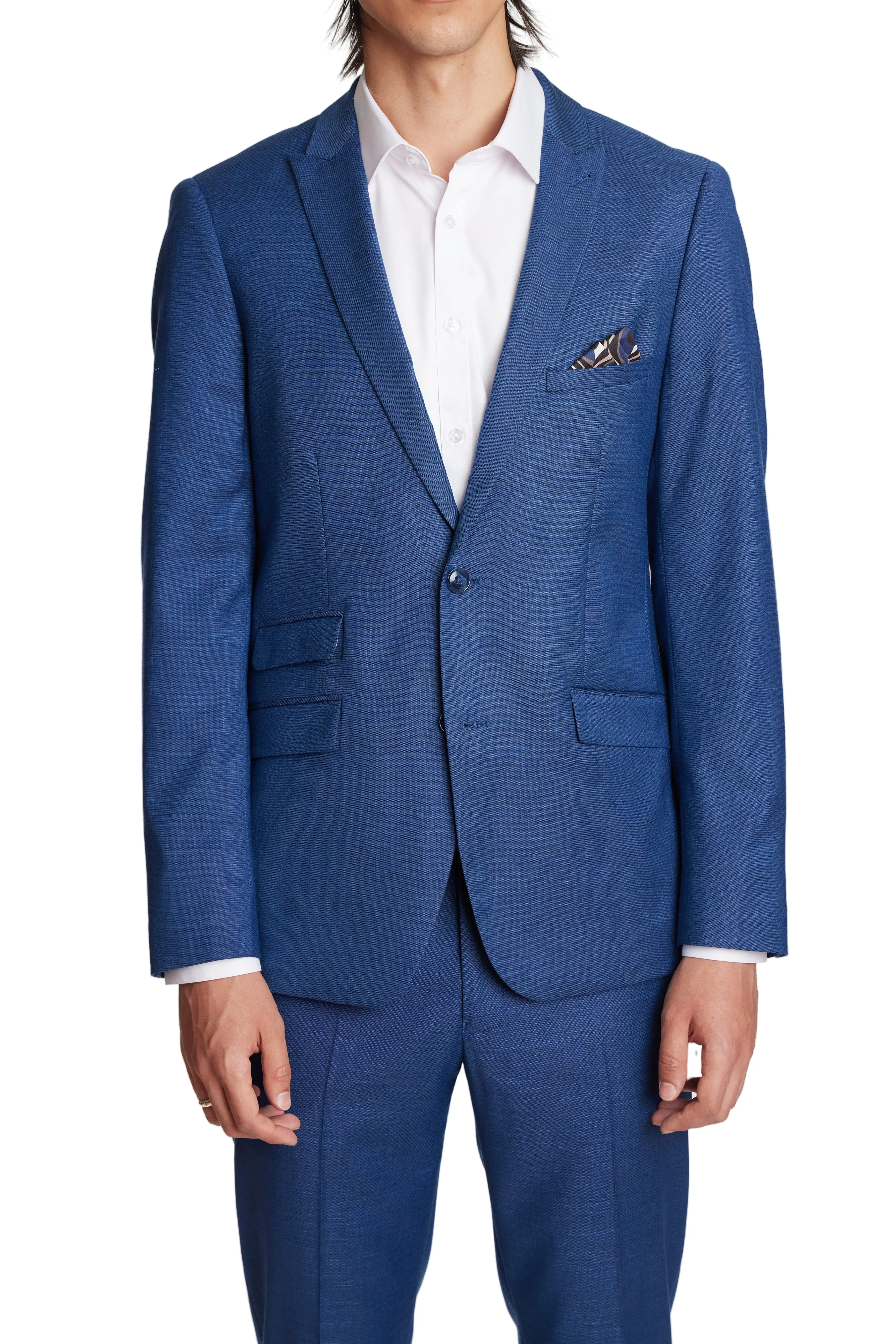Modern Fit - Ashton Peak Jacket - Dark Blue Shark