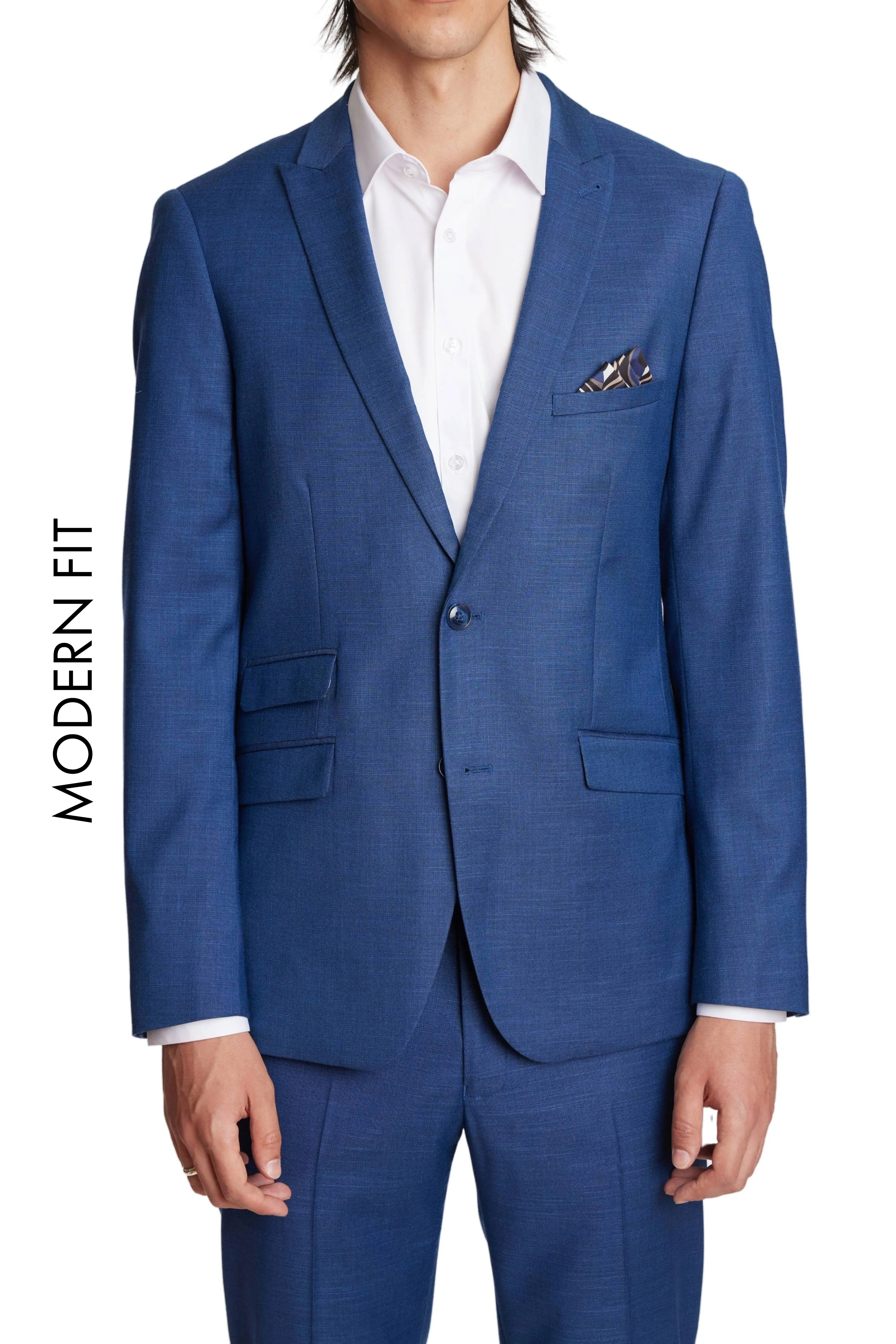 Modern Fit - Ashton Peak Jacket - Dark Blue Shark