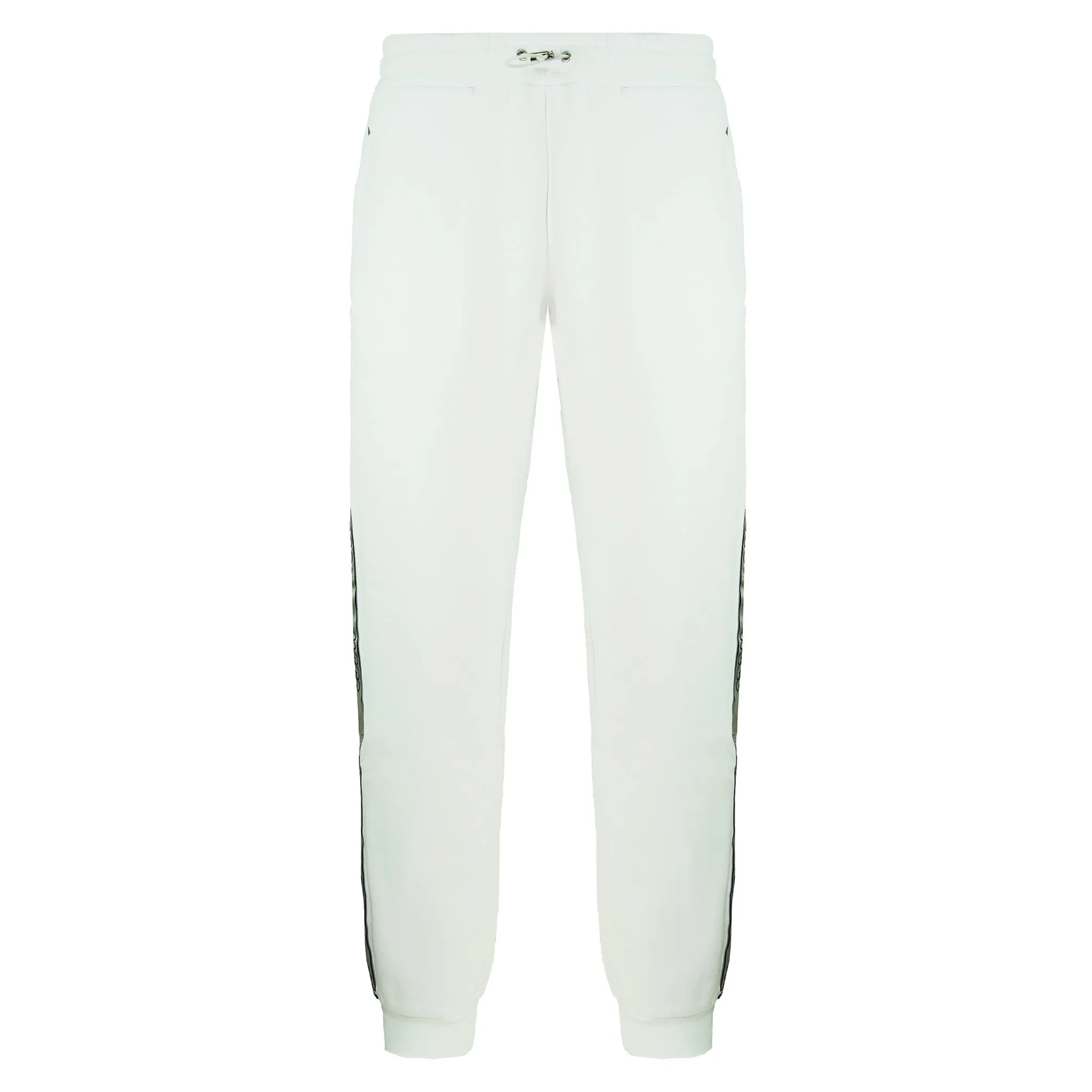 Nicce Fallon Mens White Track Pants