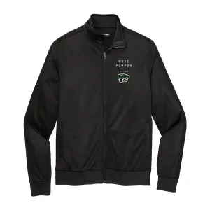 Novi Pompon Sport-Tek ® Tricot Track Jacket Modern