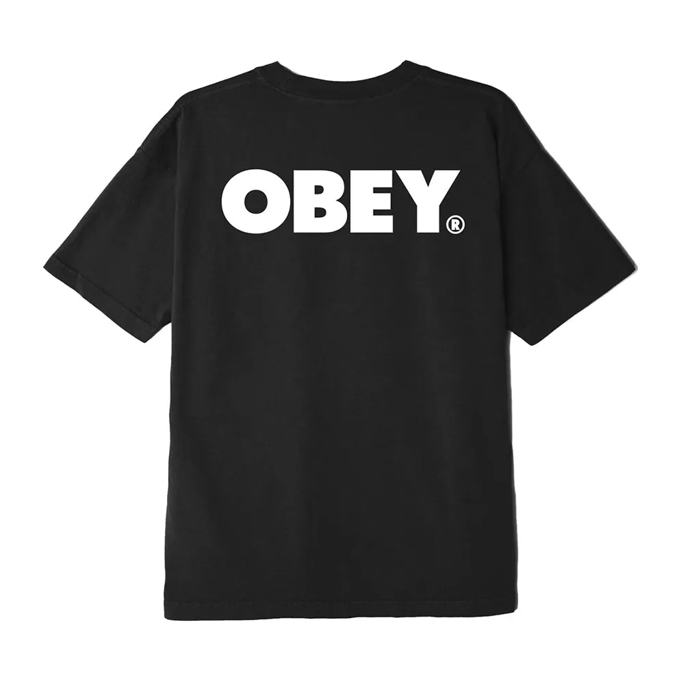 OBEY BOLD CLASSIC TEE // BLACK
