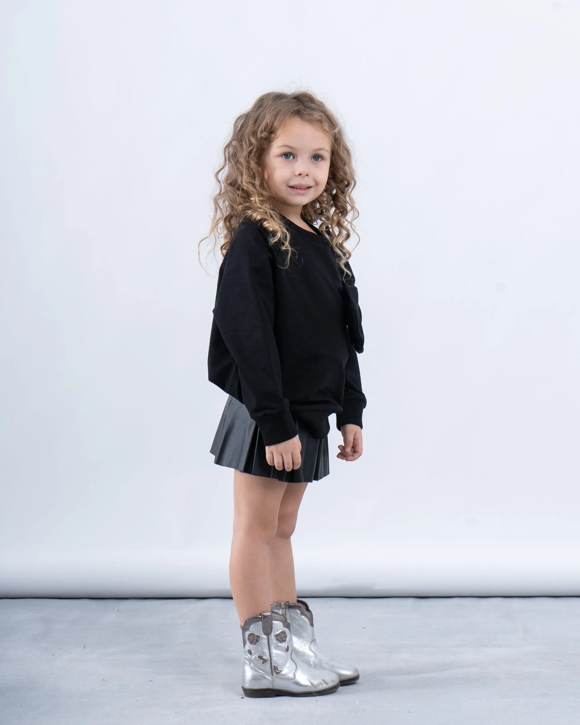 Oversized Bow Sweatshirt