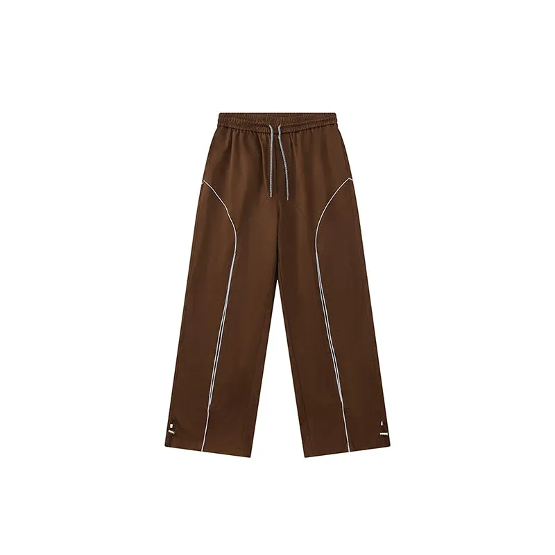 【Rayohopp】Overall sharp line design simple balloon pants  RH0091