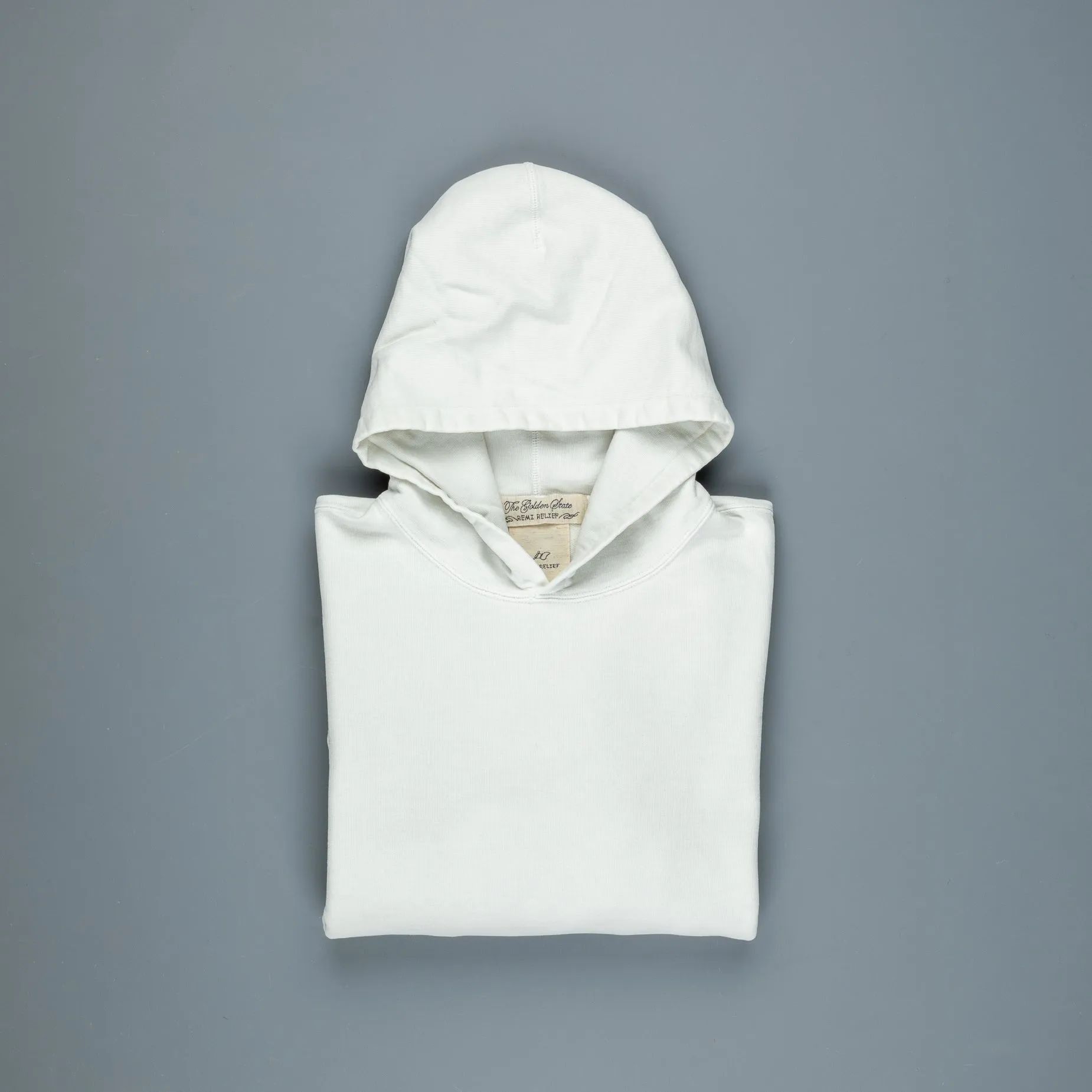 Remi Relief Hooded Sweat Off White