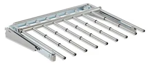 Rubbermaid FG3J0601TITNM Configurations Pants Rack - Titanium