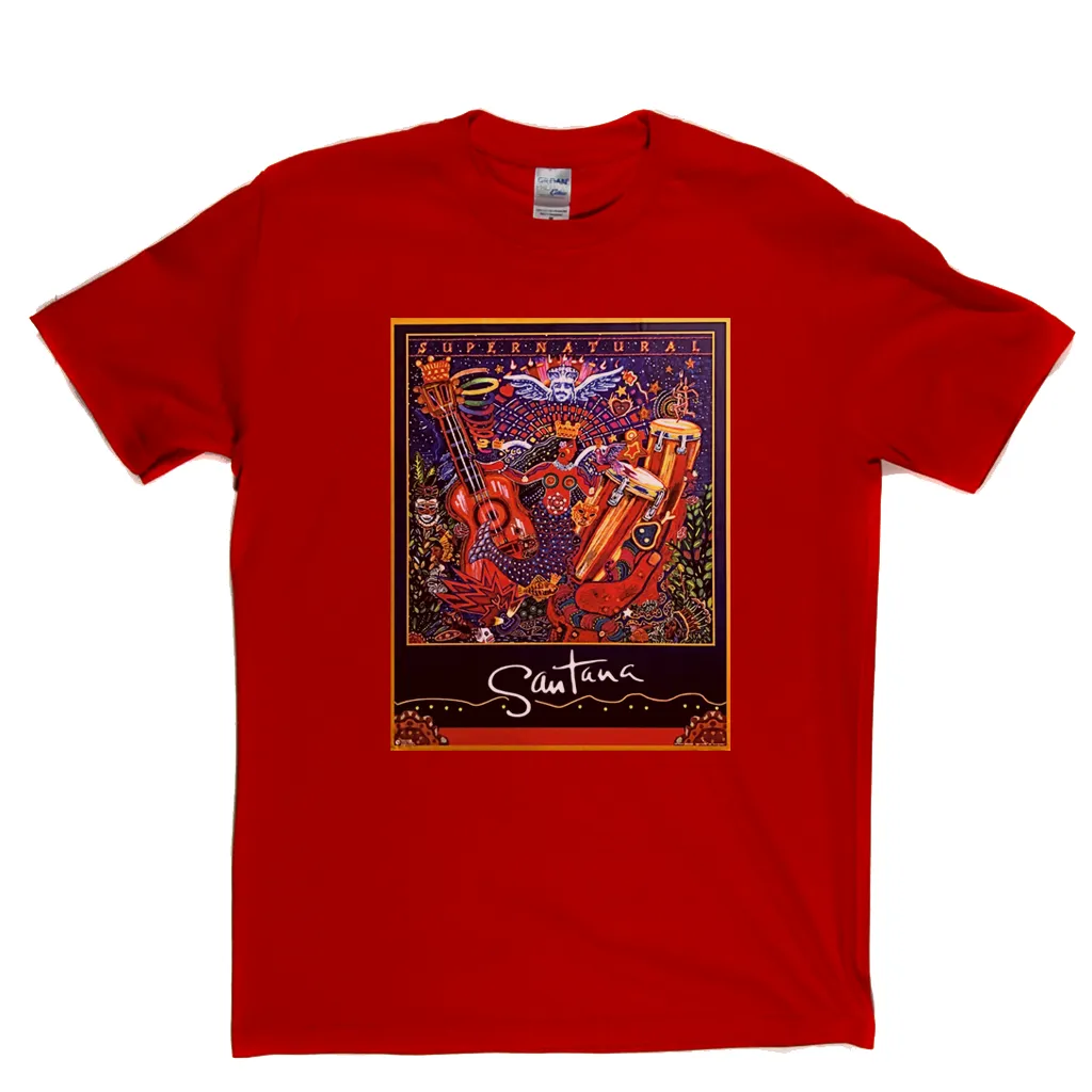 Santana Supernatural Poster T-Shirt