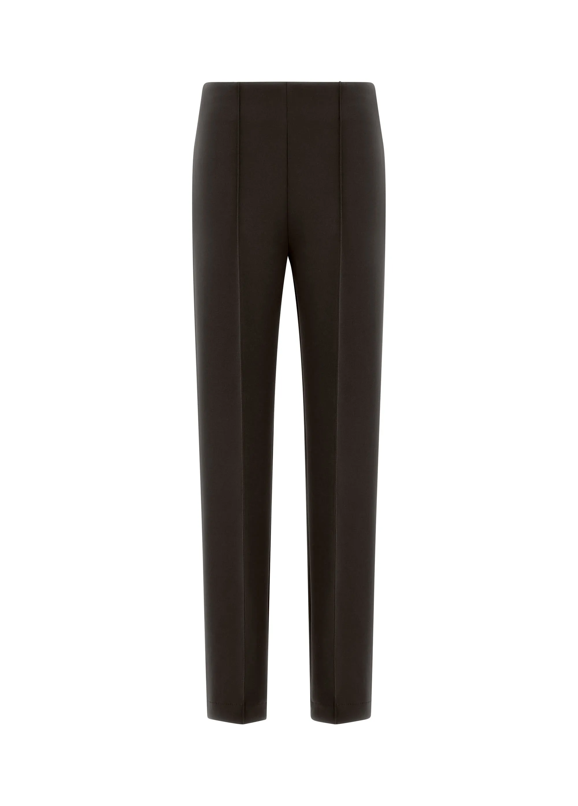Scuba flared pants - black
