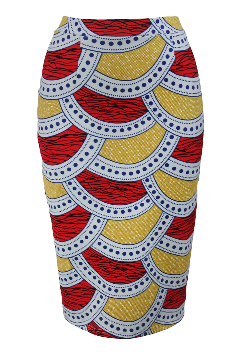 Sexy Stylish African Fashion Print Bodycon Midi Skirt