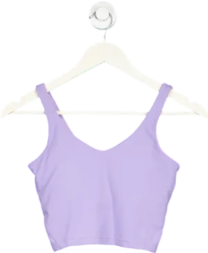 Shein Purple Crop Top UK XS