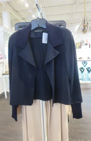 Short Jacket with Rib Combo