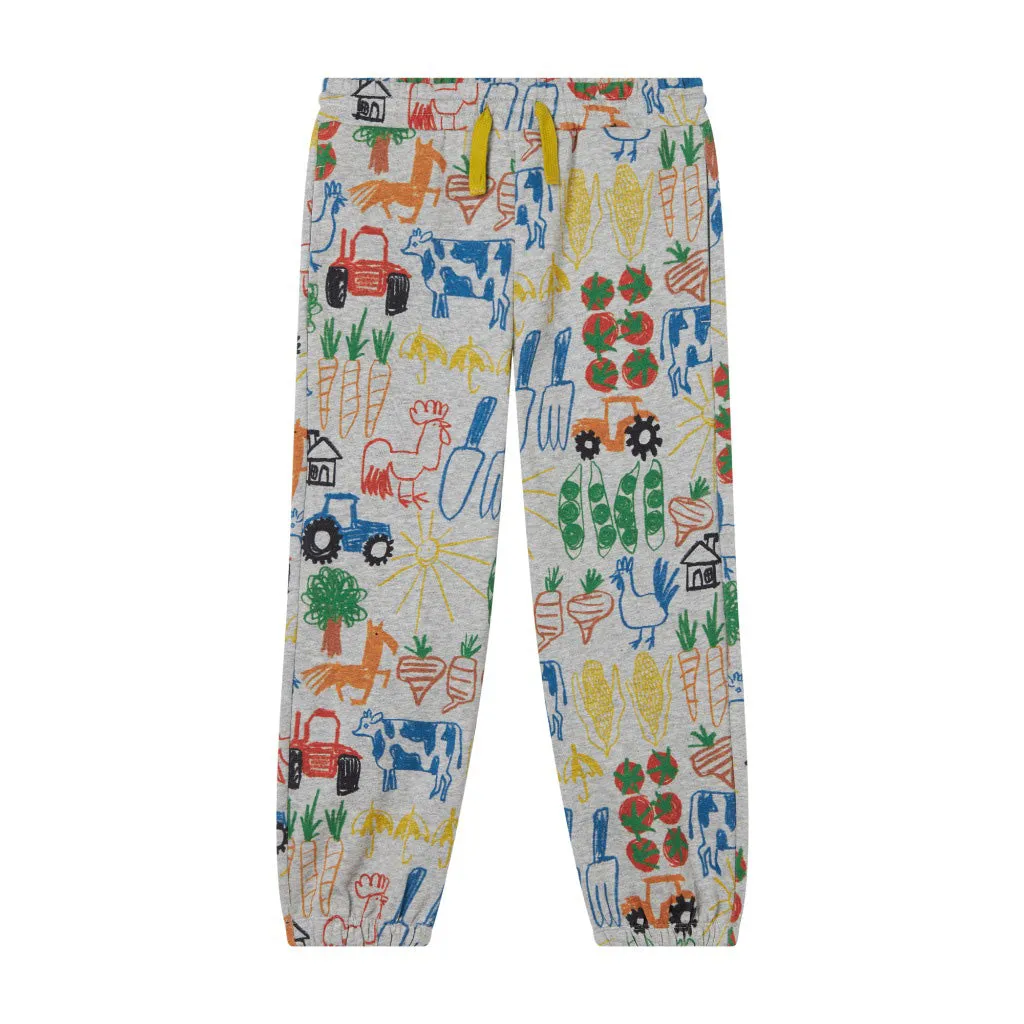 Stella McCartney Kids Farmyard Veggies Printed Joggers