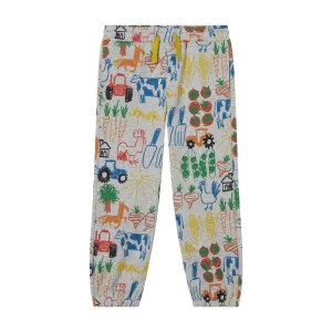 Stella McCartney Kids Farmyard Veggies Printed Joggers