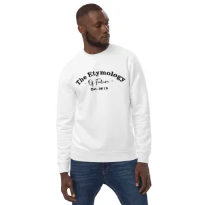The Etymology of Fature - Dark Embroidery - Unisex Pullover