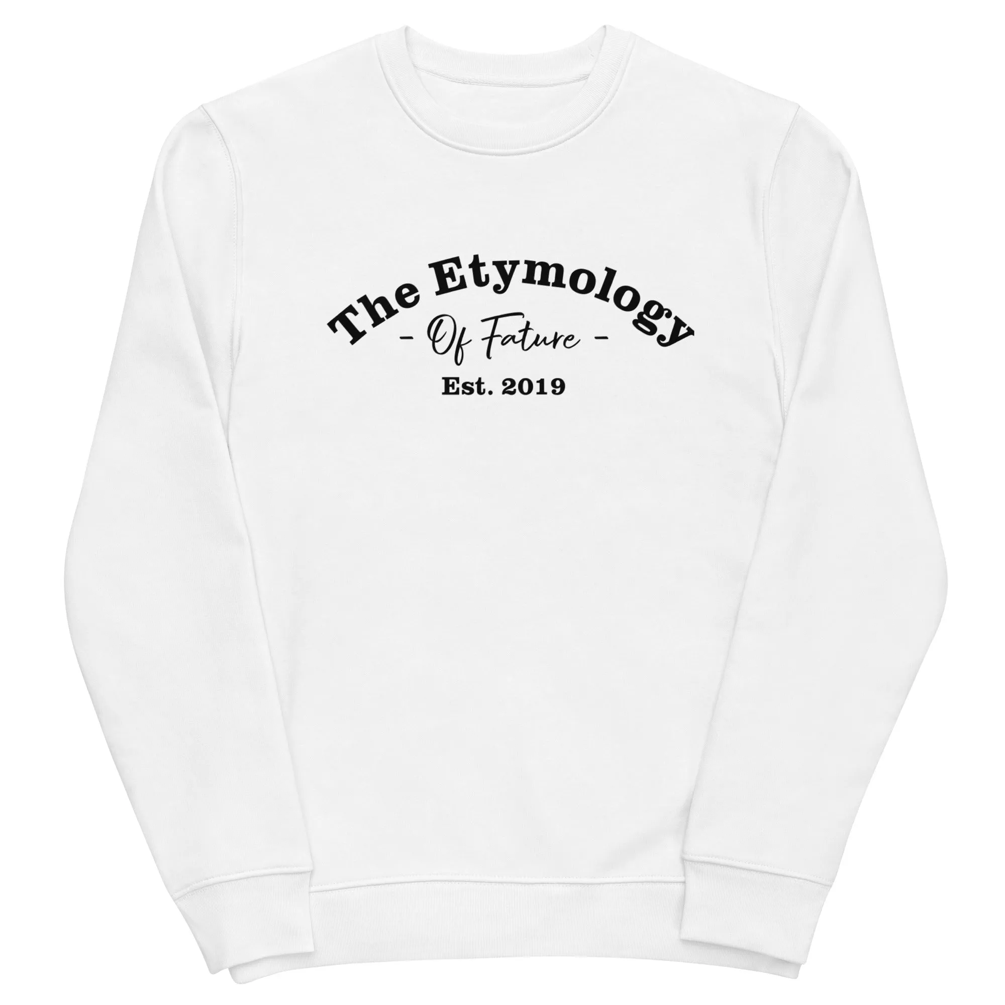 The Etymology of Fature - Dark Embroidery - Unisex Pullover