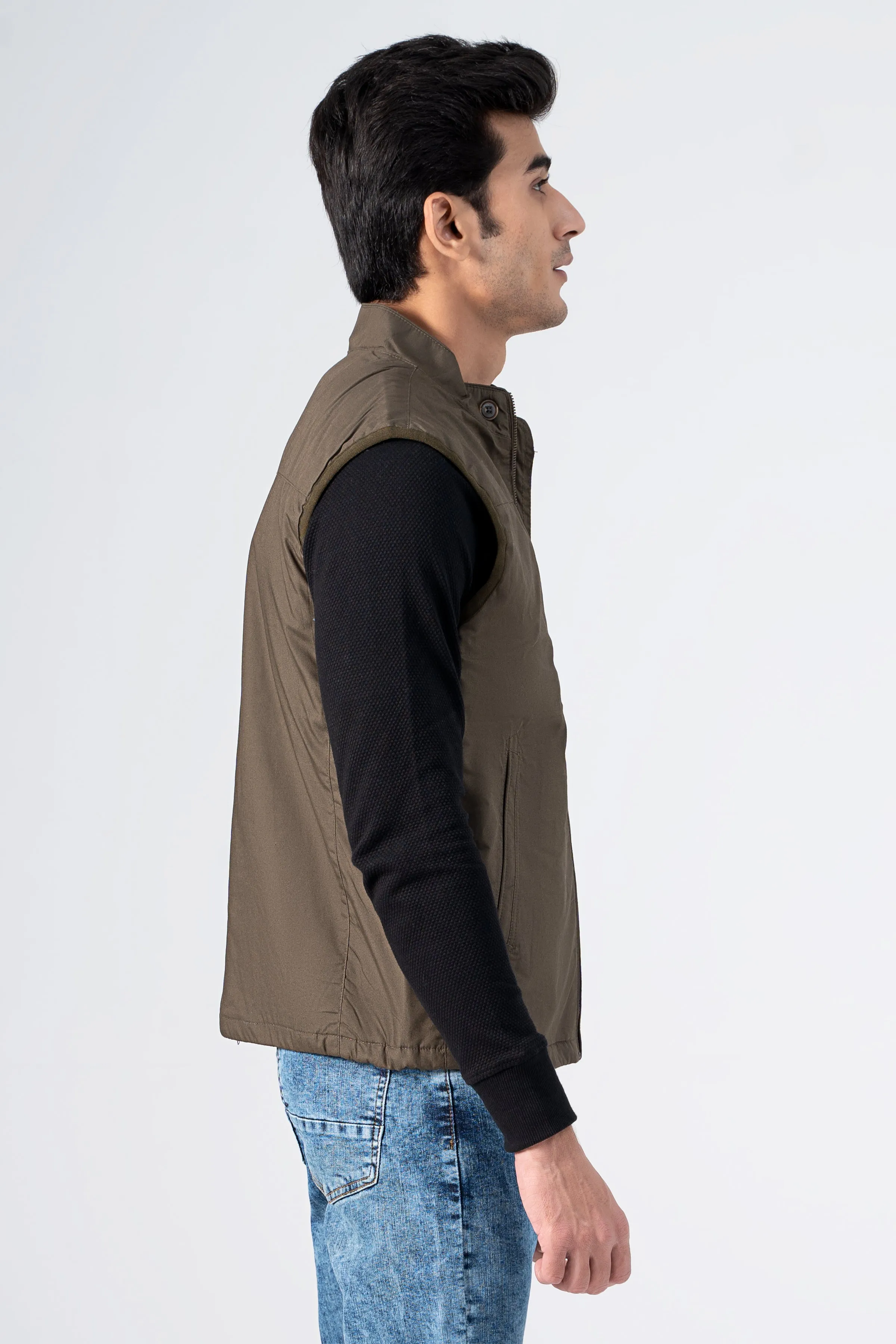 Wadded Cotton Jacket olive